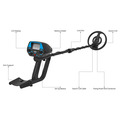 Sealey DL6 Dellonda Lightweight Metal Detector with High Accuracy Pinpoint Function