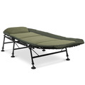 Sealey DL78 Dellonda Adjustable Bedchair with Fleece Mattress & Pillow