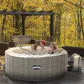 Sealey DL91 Dellonda 4-6 Person Inflatable Hot Tub/Spa with Smart Pump - Rattan Effect