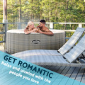 Sealey DL91 Dellonda 4-6 Person Inflatable Hot Tub/Spa with Smart Pump - Rattan Effect