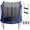 Sealey DL93 Dellonda Heavy-Duty Outdoor Trampoline with Safety Enclosure Net, Anchors & Ladder 8ft
