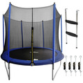 Sealey DL94 Dellonda Heavy-Duty Outdoor Trampoline with Safety Enclosure Net, Anchors & Ladder 10ft