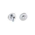 Eclipse Bathroom Thumbturn & Release Set - 52 x 8mm - Polished Chrome Plate - JC62499