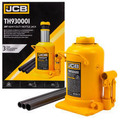 JCB 30 Tonne Heavy-Duty Automotive Hydraulic Bottle Jack, 510mm Maximum Lift | JCB-TH930001