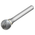Dormer DOR807606 Solid Carbide Bright Rotary Burr Ball 6 x 6mm