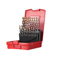 Dormer DORA095201 A095 Set 201 A002 HSS TiN Coated Jobber Drill Set of 19 1.0-10.0 x 0.5mm