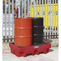 Sealey Polyethylene Barrel Bund/Spill Pallet 1220 x 820 x 330mm