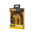 DEWALT DWT1311325 Telecoms USB A to Lightning® Reinforced Charging Cable 1.8m (6ft)