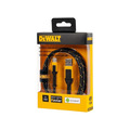 DEWALT DWT1311361 Telecoms USB A to USB C Reinforced Charging Cable 1.2m (4ft)