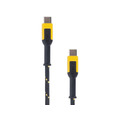 DEWALT DWT1311362 Telecoms USB C to USB C Reinforced Charging Cable 1.2m (4ft)
