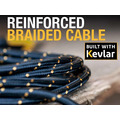 DEWALT DWT1311362 Telecoms USB C to USB C Reinforced Charging Cable 1.2m (4ft)