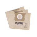 DEWALT Vacuum DXVA25-4240 Dust Bag (Pack 3)