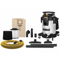 DEWALT Vacuum DXV38SC Stainless Steel Wet & Dry Vacuum 1050W 240V