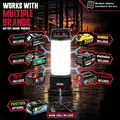 Excel 10729 18V/240V 9600 Lumens Hybrid 360° Site Light