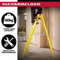 Excel 1657 Electricians Fibreglass Step Ladder 8 Tread 1.91m Heavy Duty