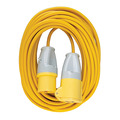 Defender Extension Lead Yellow 1.5mm2 16A 14m - 110V