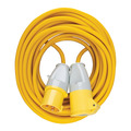 Defender E85121 Extension Lead Yellow 2.5mm2 16A 14m - 110V