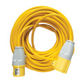 Defender Extension Lead Yellow 2.5mm2 16A 25m - 110V