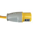 Defender Extension Lead Yellow 2.5mm2 16A 25m - 110V