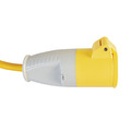 Defender E85235 Extension Lead Yellow 2.5mm2 32A 14m - 110V
