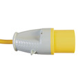 Defender E85235 Extension Lead Yellow 2.5mm2 32A 14m - 110V