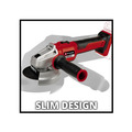 Einhell EINAXXIO115N AXXIO 18/115 X-Change Angle Grinder 115mm 18V Bare Unit