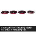 Einhell EINTPCO1876N TP-CO 18/76-C Li BL - Solo PROFESSIONAL Cut-Off Grinder 76mm 18V Bare Unit