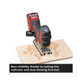 Einhell EINTPJST135N TP-JST 18/135 Li BL-Solo Power X-Change Jigsaw 18V Bare Unit