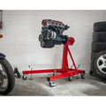 Folding 360 Rotating Engine Stand with Geared Handle Drive 680kg Capacity