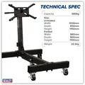 Sealey ES680F Folding Engine Stand 680kg Capacity