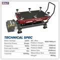 Sealey EVBT1200 High Lift EV Battery Lift/Hydraulic Platform Truck 1200kg Capacity