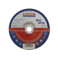 Faithfull Depressed Centre Metal Cutting Disc 180 x 3.2 x 22.23mm
