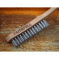 Faithfull Lightweight Scratch Brush, Three Row