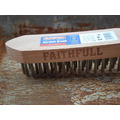 Faithfull Heavy-Duty Scratch Brush, Four Row