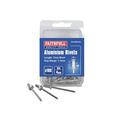 Faithfull Aluminium Rivets 4 x 7mm Short Pre-Pack of 100