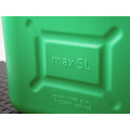 Faithfull Plastic FuelCanGreen 5 litre