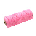 Faithfull Hi-Vis Nylon Brick Line 100m (330ft) Pink