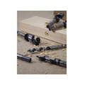 Stubby Combination Wood Auger Bit Set, 6 Piece