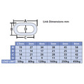 Zinc Plated Chain 2.5mm x 30m Reel - Max. Load 50kg