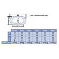 Zinc Plated Chain 5mm x 10m Box - Max. Load 160kg