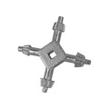 Faithfull Chuck Key 4 Way