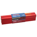 Faithfull FSC Carpenter's Pencils - Red / Medium (Pack 10)