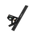 Faithfull Prestige Combination Square Black Aluminium 150mm (6in)