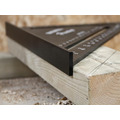 Prestige Quick Square Black Aluminium 300mm (12in)