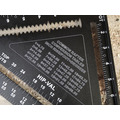 Prestige Quick Square Black Aluminium 300mm (12in)