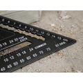 Prestige Quick Square Black Aluminium 178mm (7in)