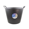 Faithfull Eco Flex Tub 25 litre - Recycled Black