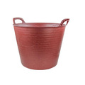Faithfull Eco Flex Tub 25 litre - Recycled Red