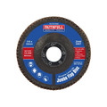 Faithfull Zirconia Abrasive Jumbo Flap Disc 115 x 22mm 40 Grit