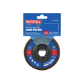 Faithfull Zirconia Abrasive Jumbo Flap Disc 115 x 22mm 40 Grit